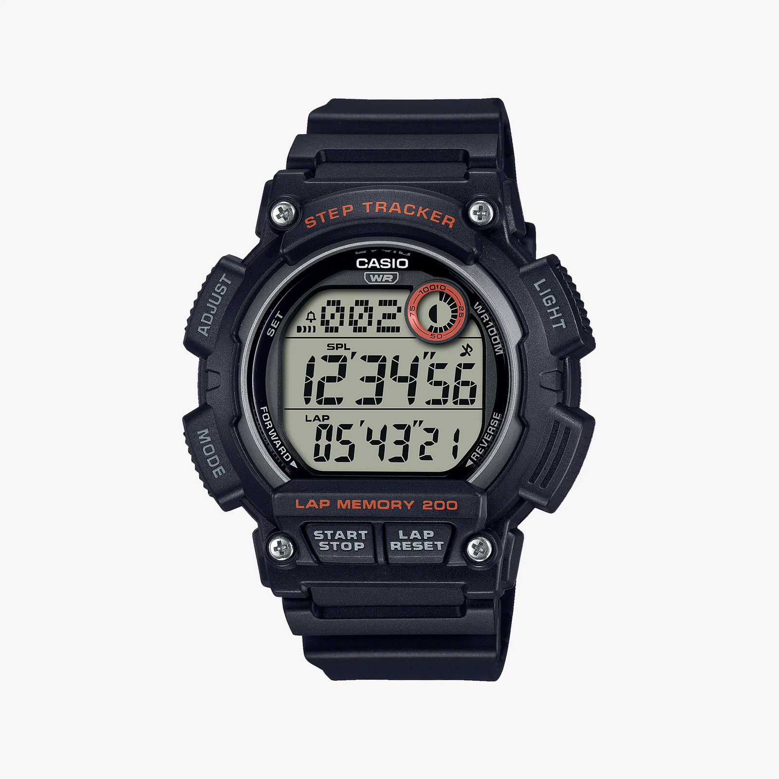 Casio Ws-2100h-1avdf Adventure Ready - Sporty Men's Watch With Step Tracker & Water Resistance by i-watch