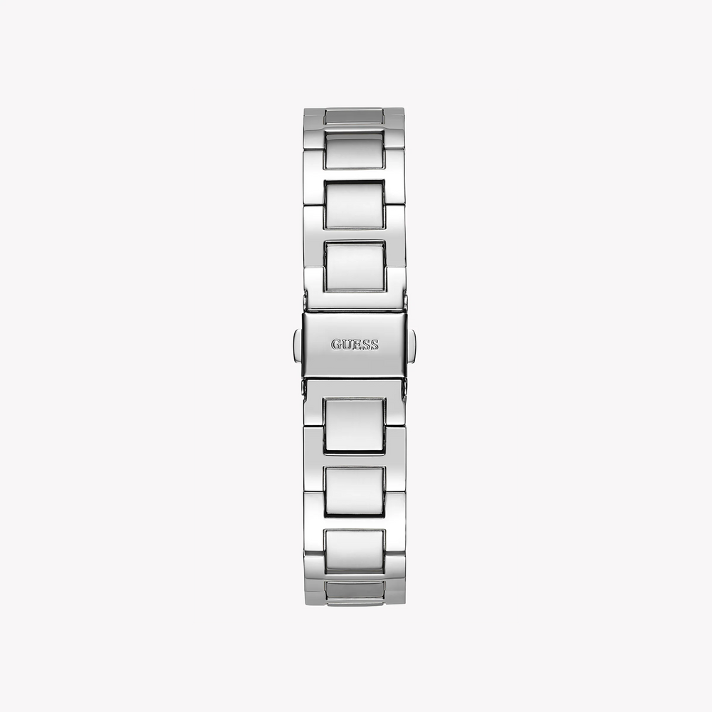 Guess Women's Silver Stainless Steel Watch, Silver Dial | Gw0404l1 by i-watch
