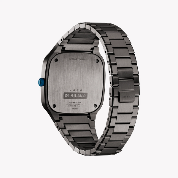 D1 MILANO Men's Grey Stainless Steel Watch, Quartz | D1-SQBJ02 by i-watch