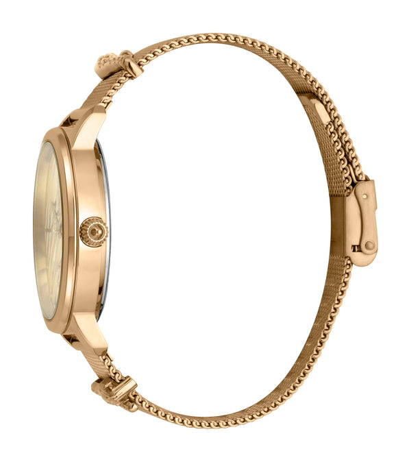 Just Cavalli Women's Gold Stainless Steel Watch, Gold Stainless Steel Case | Jc1l127m0055 by i-watch