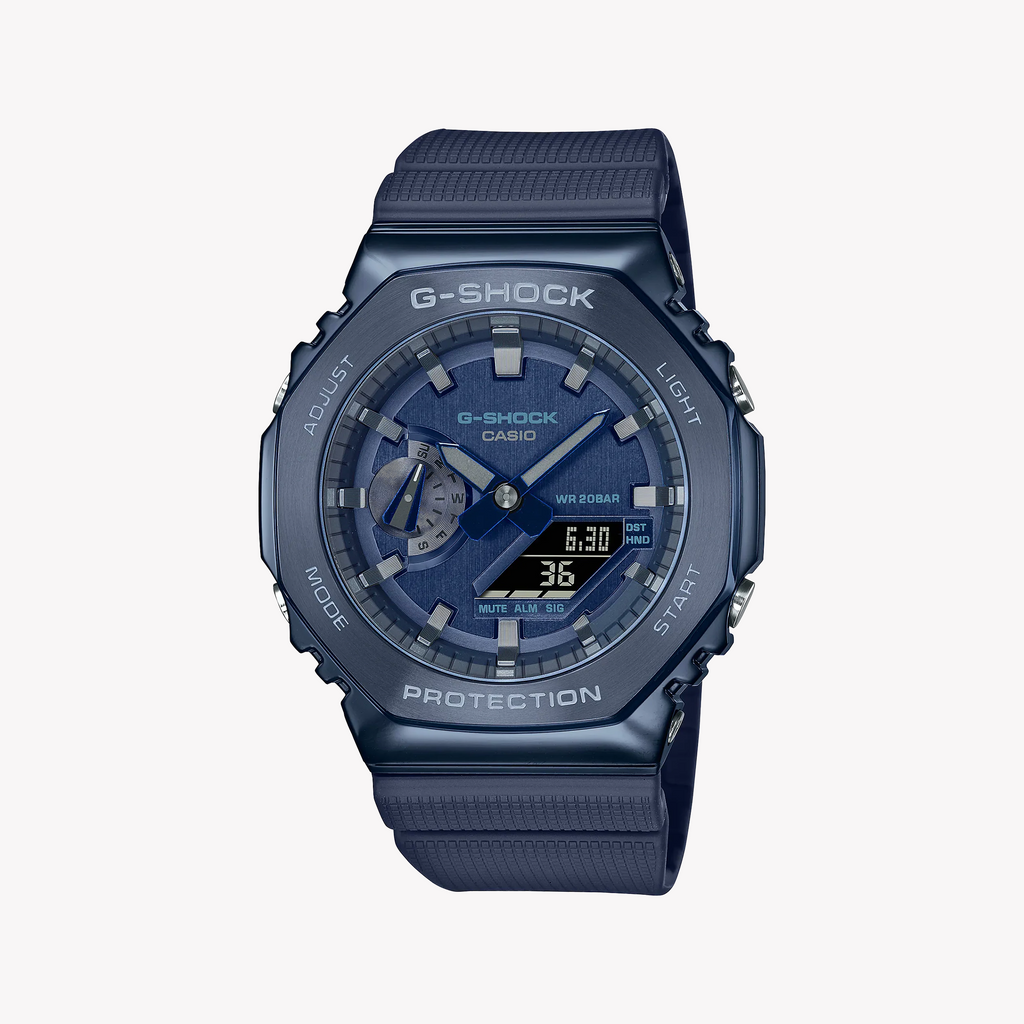 CASIO G-SHOCK GM-2100N-2ADR OAK - RUGGED BLUE ADVENTURE MEN'S WATCH
