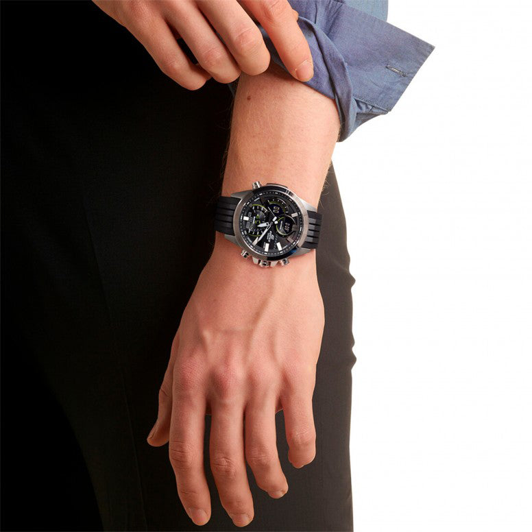 EDIFICE ECB-30P-1AEF - DYNAMIC VERSATILITY MEN'S WATCH WITH SLEEK DESIGN & PRECISION MOVEMENT-i-Watch-5