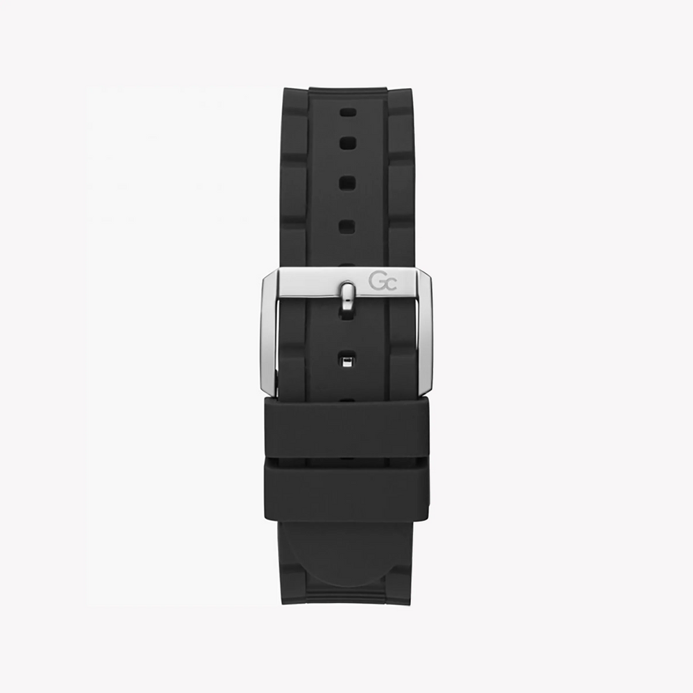 Guess Men's Silver Watch, Blue Dial | Y69002g7mf by i-watch