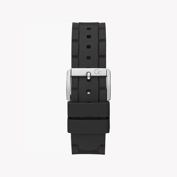 Guess Men's Silver Watch, Blue Dial | Y69002g7mf by i-watch