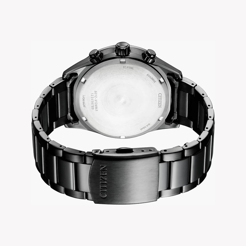 Citizen Men's Black Stainless Steel Watch, Black Dial | Ca0775-87e by i-watch