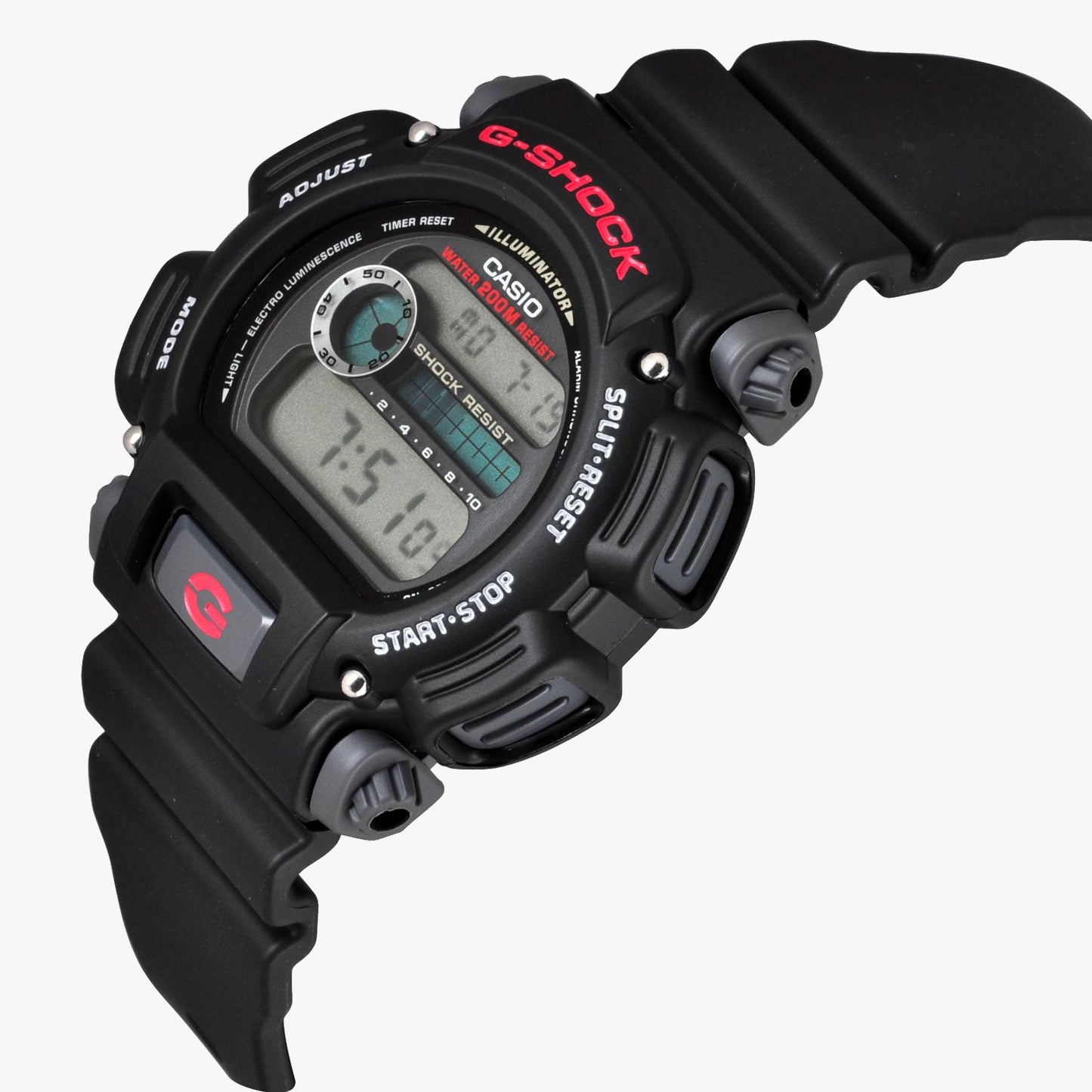 ساعة جي شوك DW-9052-1VDR للرجال