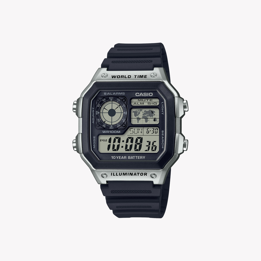 CASIO AE-1200WH-1CVEF - TIMELESS ELEGANCE FOR MODERN GENTLEMEN - STYLISH & DURABLE DIGITAL WATCH