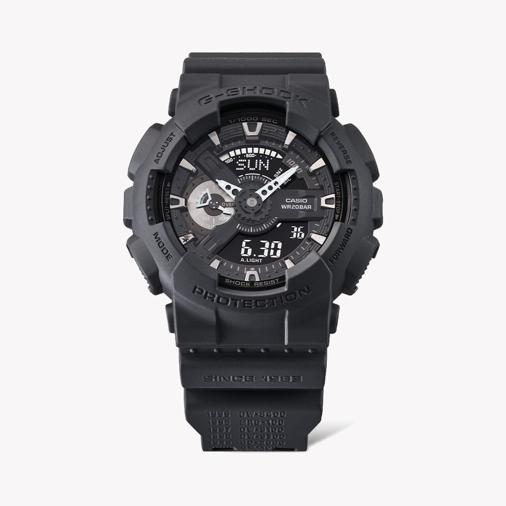 CASIO G-SHOCK GA-114RE-1AER ADVENTURE READY - RUGGED BLACK MEN'S WATCH WITH MULTIFUNCTIONAL FEATURES-i-Watch-4