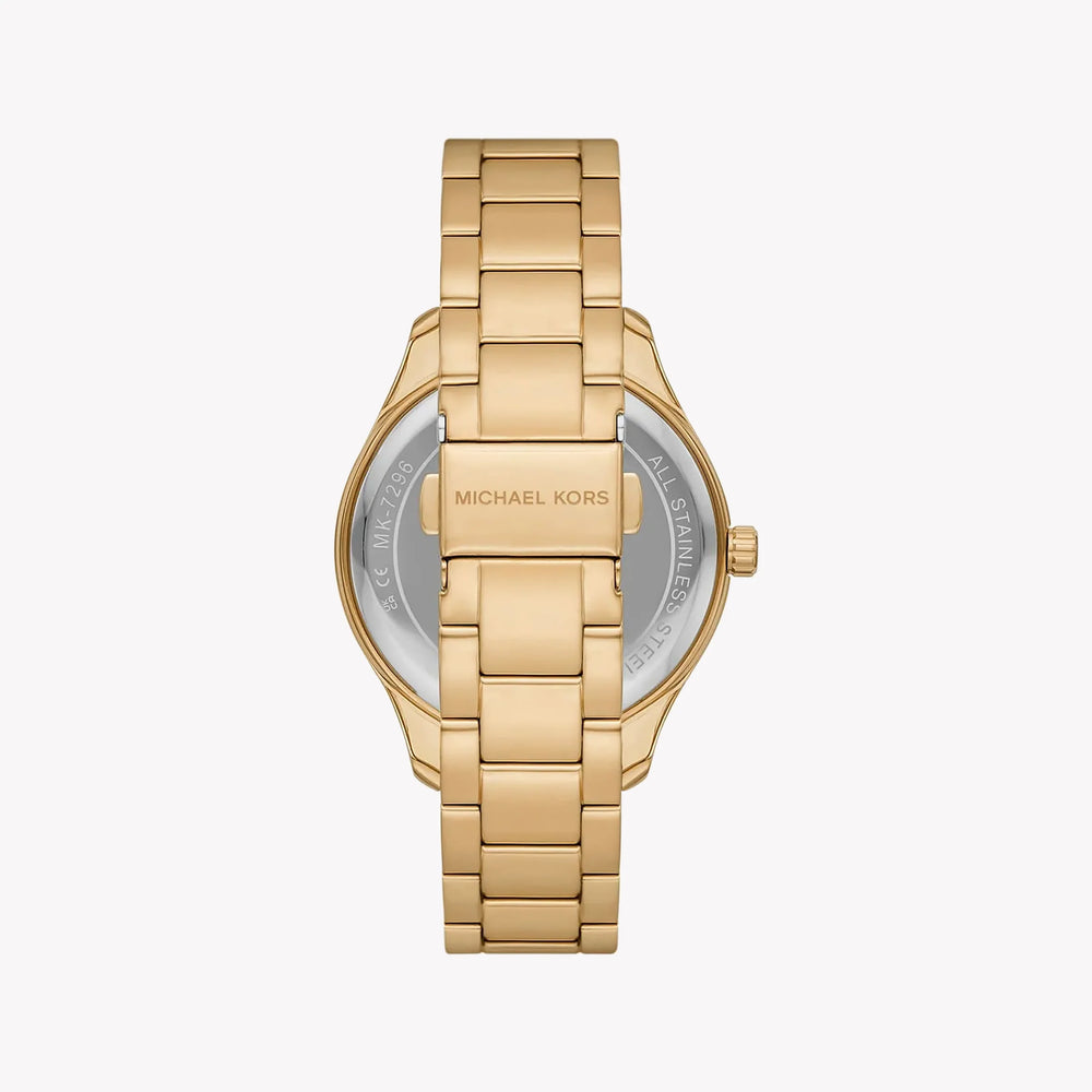 Michael Kors Women's Gold Watch, Brown Dial | Mk7296 by i-watch