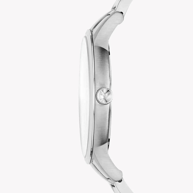 Emporio Armani Men's Silver Watch, Black Dial | Ar11181 by i-watch