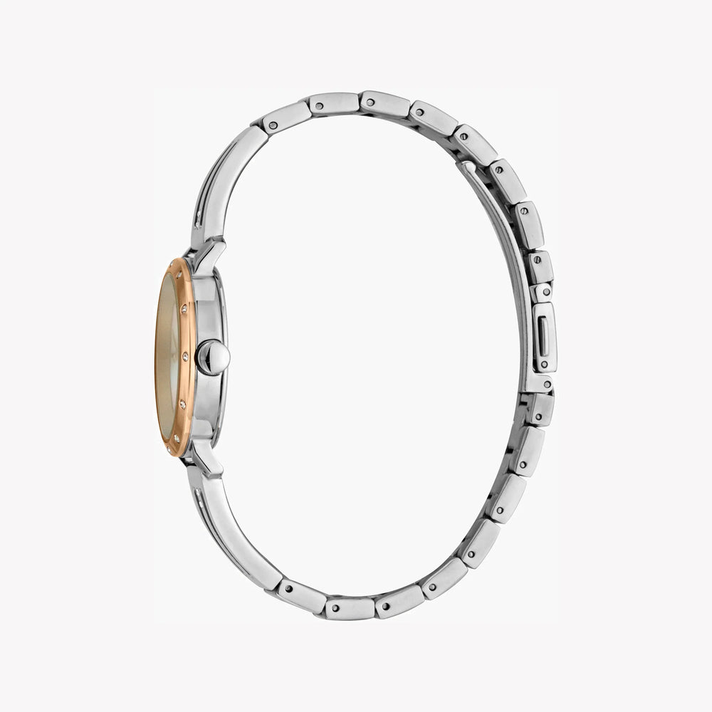 Esprit Women's Silver Stainless Steel Watch, White Dial | Es1l208m0025 by i-watch