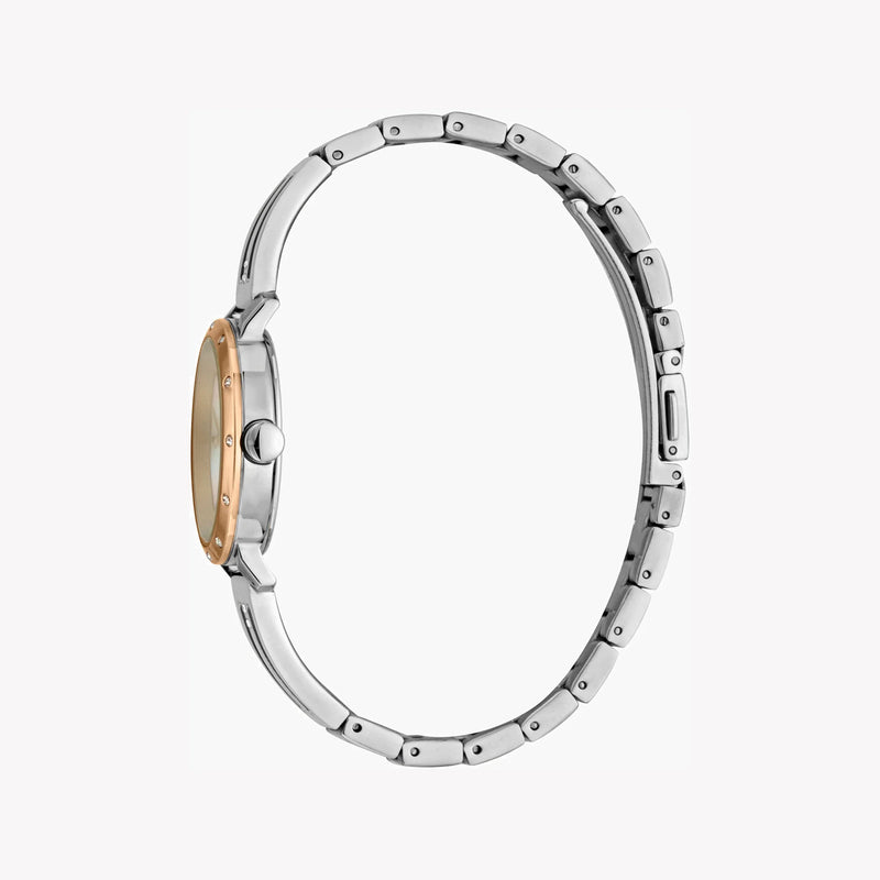 Esprit Women's Silver Stainless Steel Watch, White Dial | Es1l208m0025 by i-watch