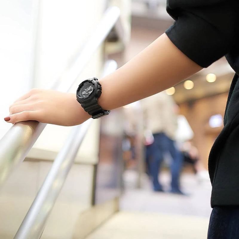Baby-G Women's Black Resin Watch, Digital Dial | Ba-110bc-1adr by i-watch