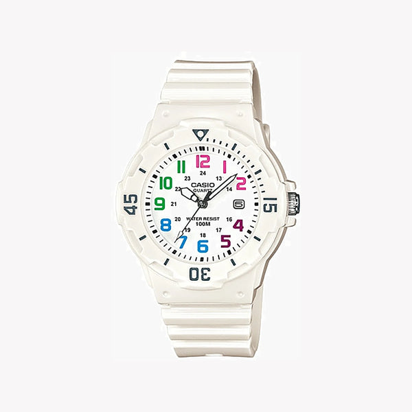 CASIO Women's Watch with White Resin Case and White Resin Band-i-Watch-2