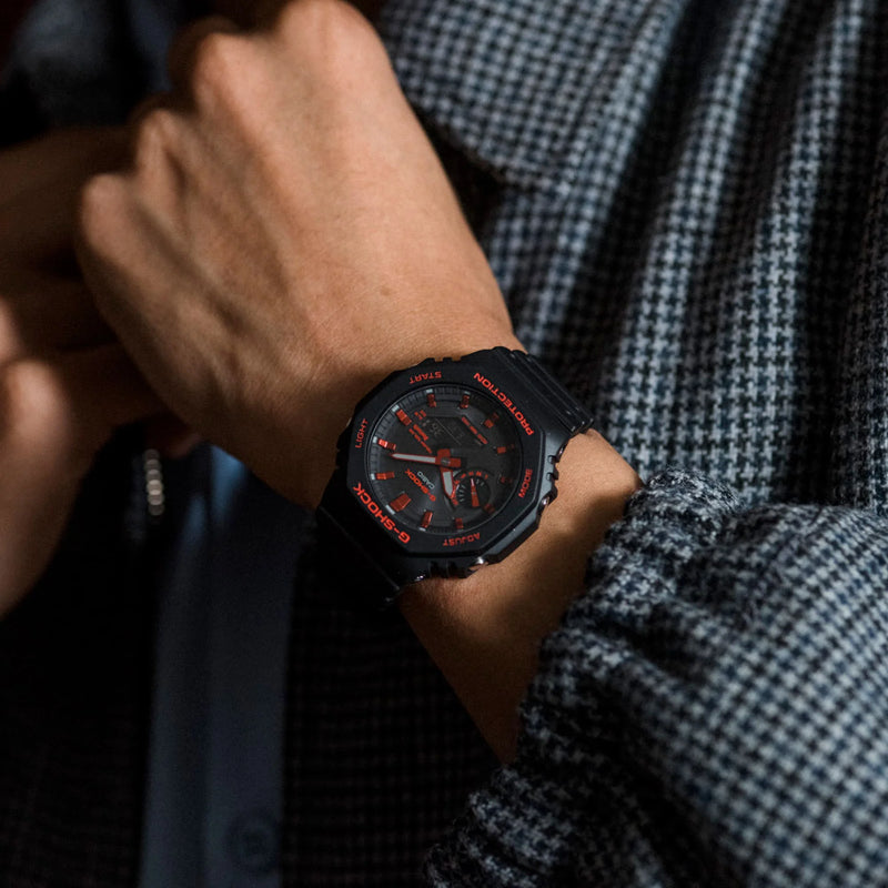 Casio G-Shock Ga-B2100bnr-1adr - Rugged Elegance For Adventurous Men's Style by i-watch