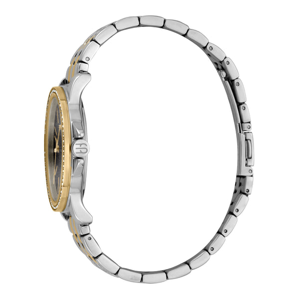 Esprit Women's Watch With Silver & Gold Stainless Steel Case And Silver & Gold Stainless Steel Band by i-watch