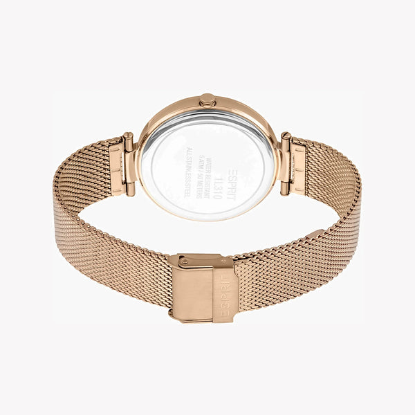 Esprit Women's Rose Gold Watch, Stainless Steel | Es1l123m0045 by i-watch