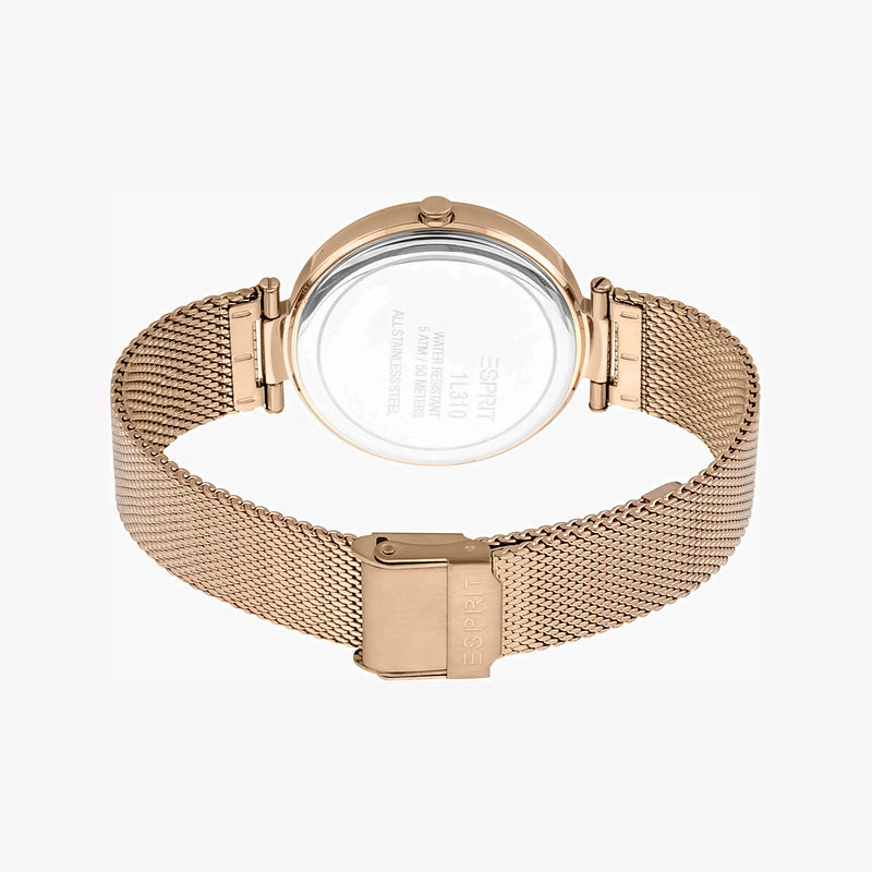 Esprit Women's Rose Gold Watch, Stainless Steel | Es1l123m0045 by i-watch