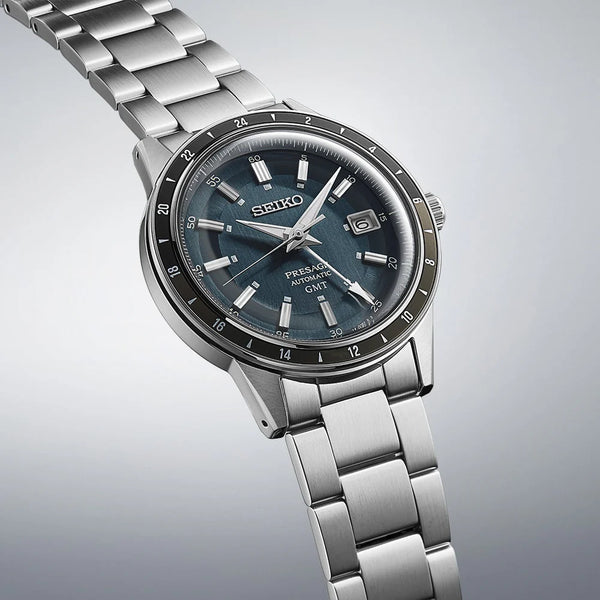 Seiko Men's Stainless Steel Watch, Blue Dial | Ssk009j1 by i-watch