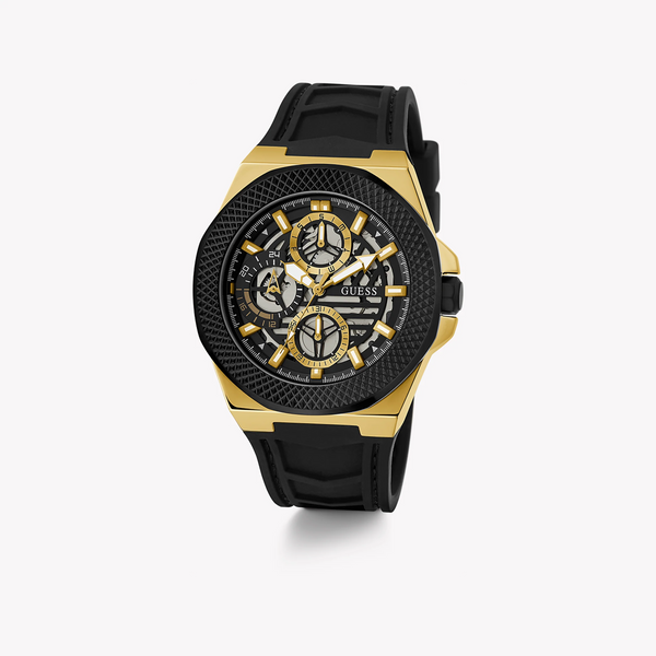 Guess Men's Gold Watch, Multicolor Dial | Gw0577g2 by i-watch