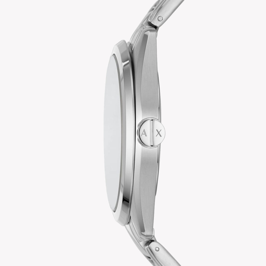 ARMANI EXCHANGE AX2850 TIMELESS ELEGANCE - MEN'S STAINLESS STEEL WATCH WITH BLUE DIAL-i-Watch-2