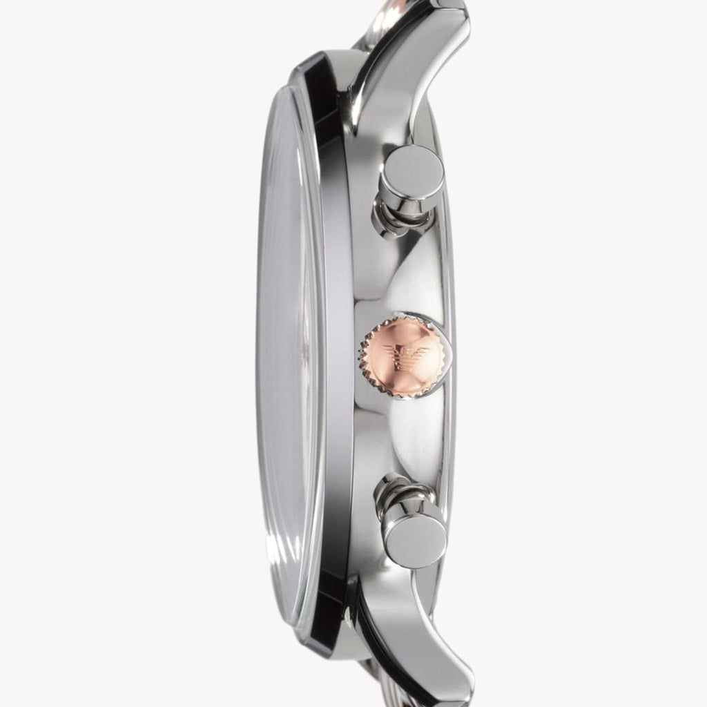 EMPORIO ARMANI AR0399 - ELEGANT TIMEPIECE - MODERN FEMININITY WITH SILVER SHINE-i-Watch-2