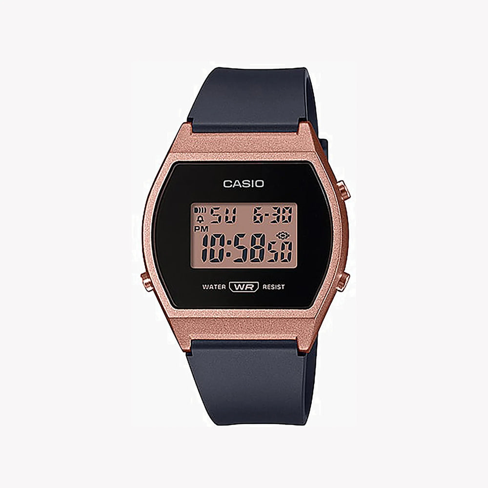 Casio Unisex Rose Gold & Gray Resin Watch | Lw-204-1adf by i-watch