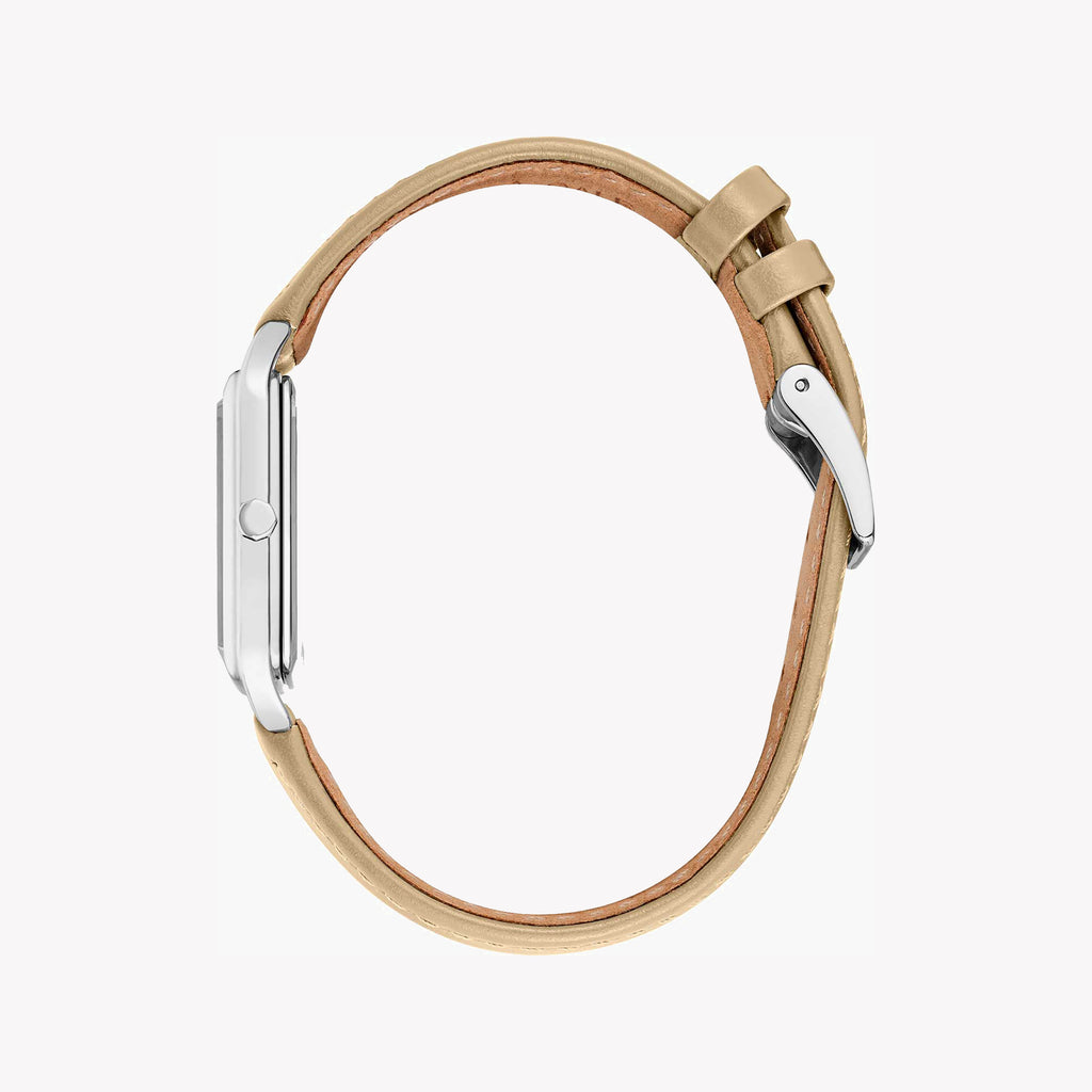 SEIKO SWR089P1 Women's Watch - Stylish Beige Leather Band-i-Watch-2