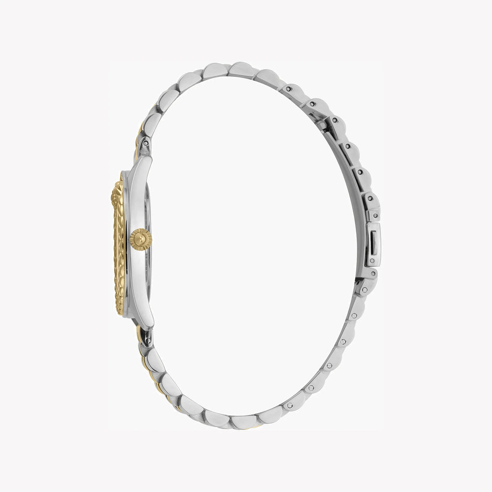 Just Cavalli Women's Silver & Gold Stainless Steel Watch, Case And Band | Jc1l195m0385 by i-watch