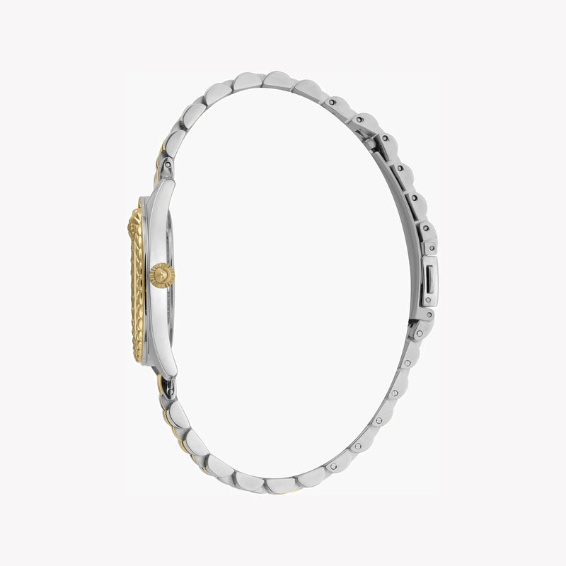 Just Cavalli Women's Silver & Gold Stainless Steel Watch, Case And Band | Jc1l195m0385 by i-watch