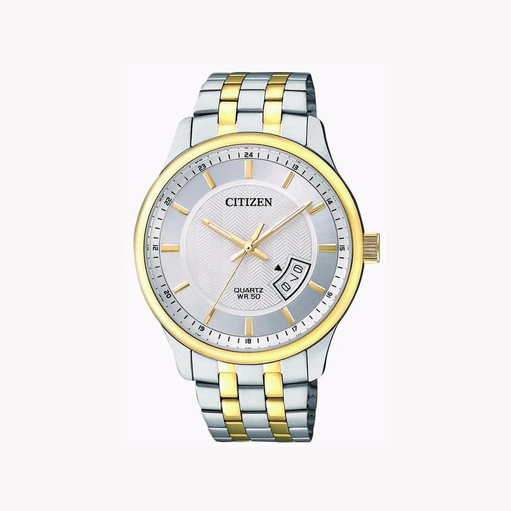 CITIZEN BI1054-80A DYNAMIC ELEGANCE - MEN'S STAINLESS STEEL WATCH WITH VERSATILE AESTHETICS