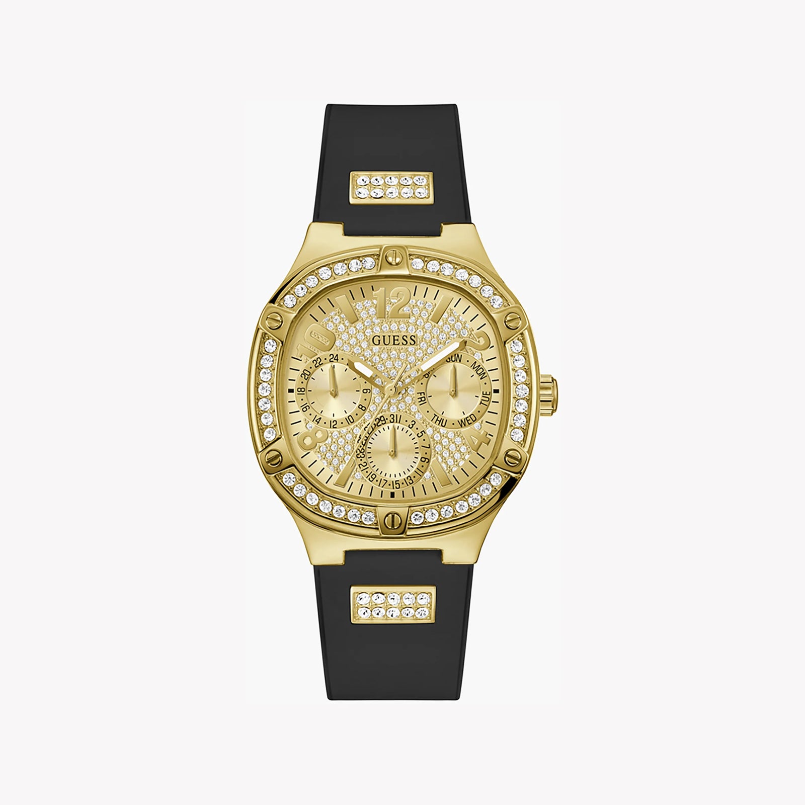 Guess Women's Gold Watch, Multicolor Dial | Gw0619l2 by i-watch