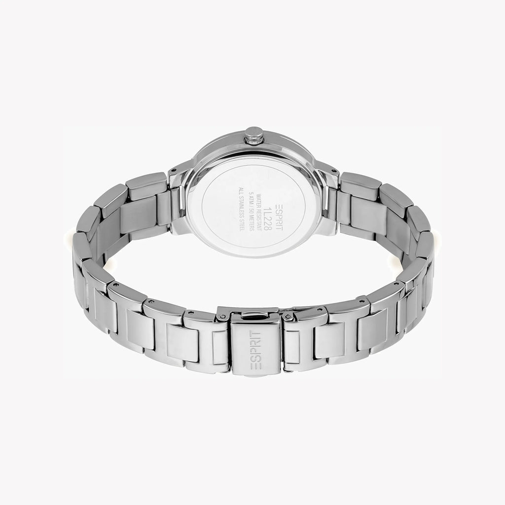 ESPRIT Women's Watch with Silver Stainless Steel Case and Silver Stainless Steel Band-i-Watch-4