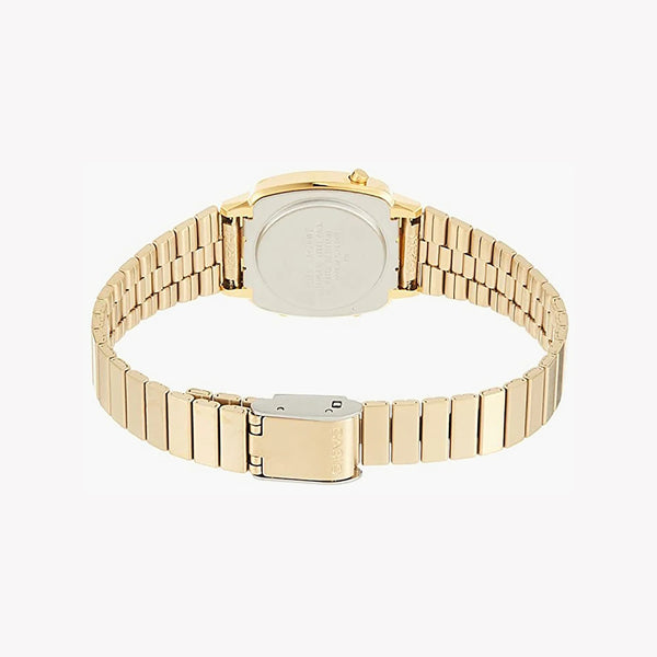 Casio Women's Gold Resin Watch, Digital Display | La670wega-9ef by i-watch
