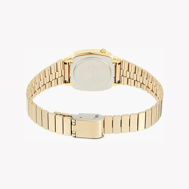 Casio Women's Gold Resin Watch, Digital Display | La670wega-9ef by i-watch