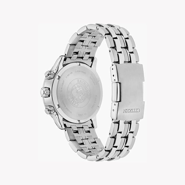 Citizen Bl8140-80l - Elegantly Functional Men's Eco-Drive Timepiece With Blue Dial by i-watch