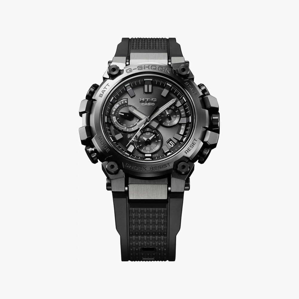 Casio G-Shock Men's Black Resin & Stainless Steel Watch | Mtg-B3000b-1aer by i-watch