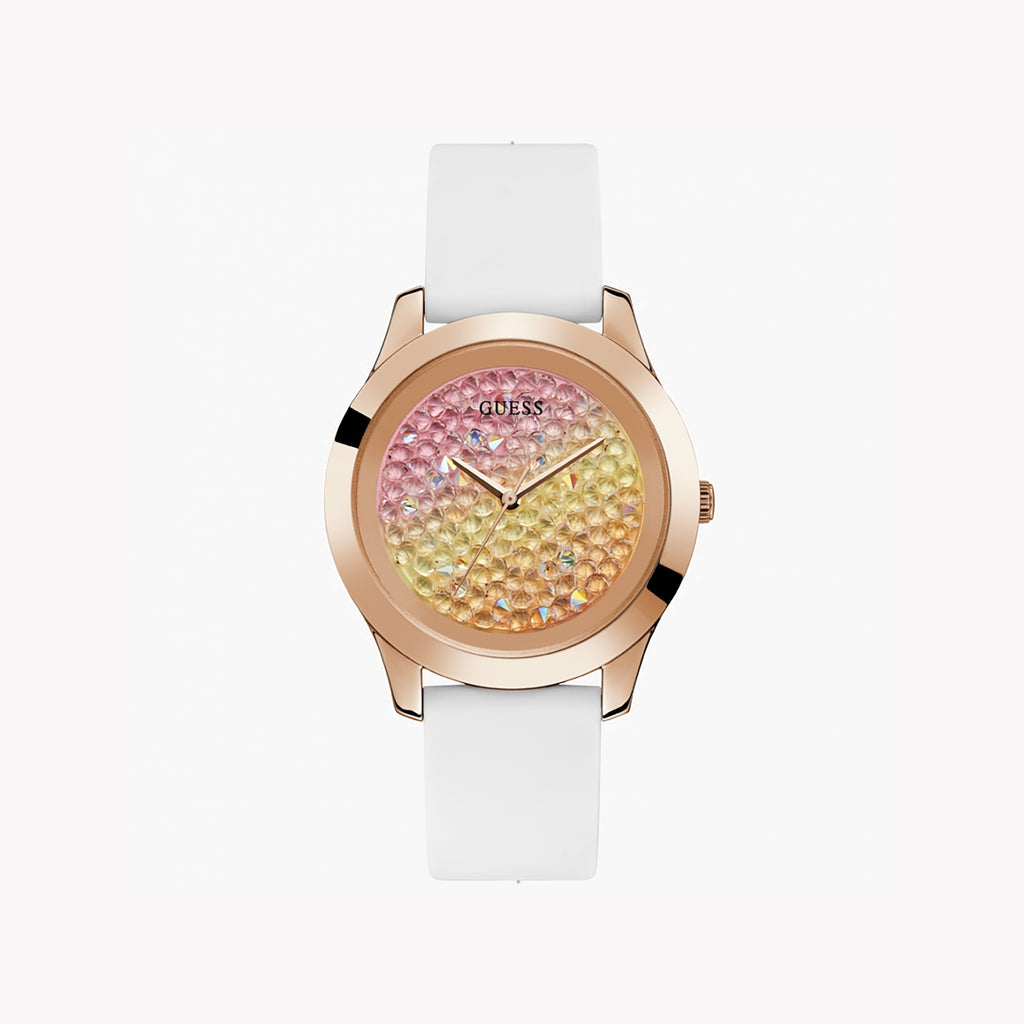 GUESS Mod. CRUSH W1223L3 - Chic Rose Gold Multicolor Watch-i-Watch