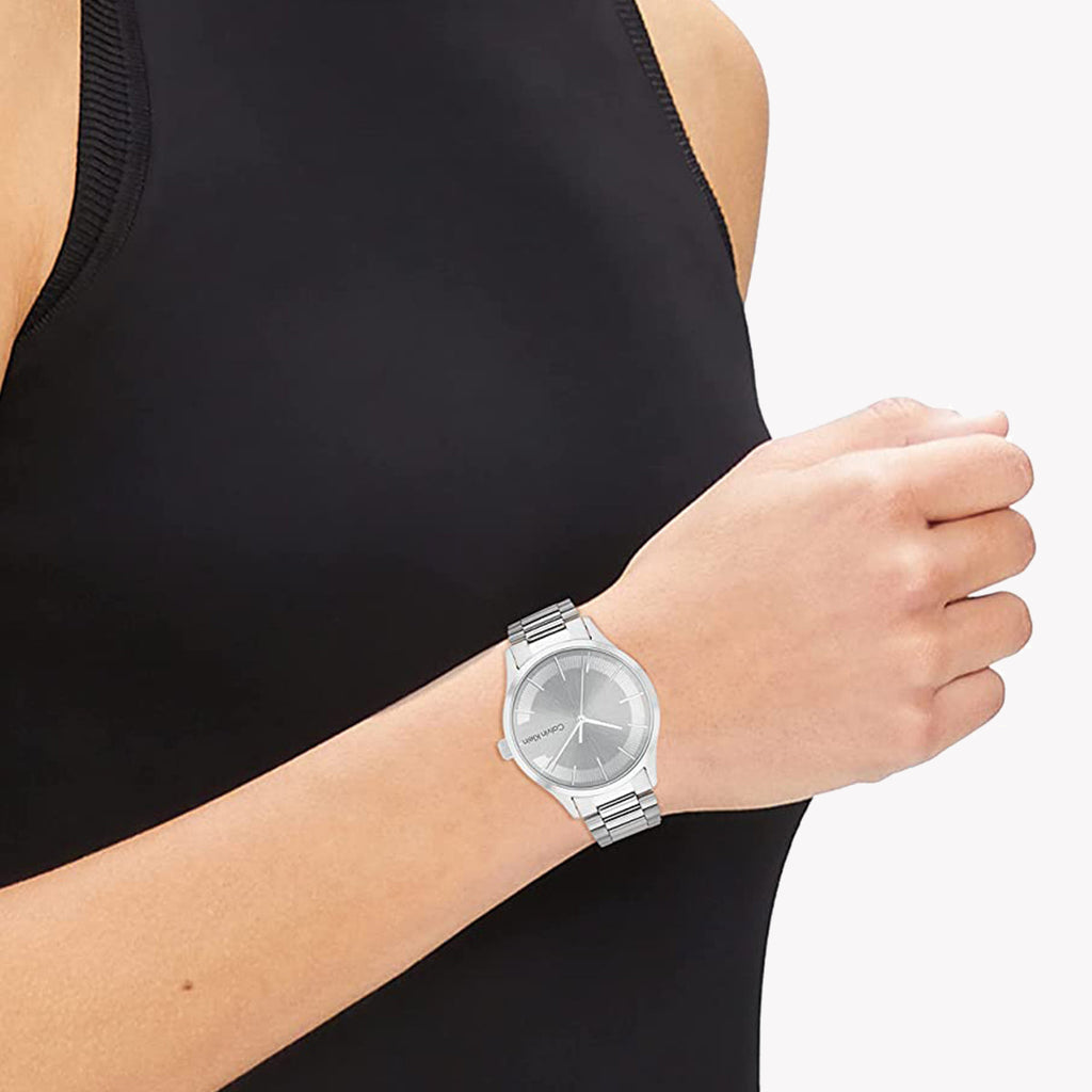 CK CALVIN KLEIN NEW COLLECTION - STYLISH SILVER TIMEPIECE FOR MODERN LIVING-i-Watch-4