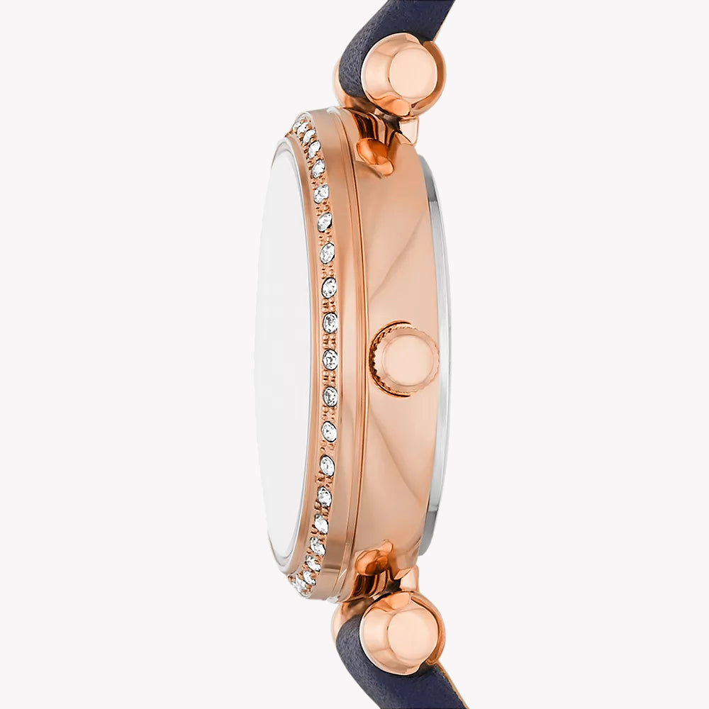 FOSSIL BQ3899 CHIC SOPHISTICATION - ELEGANT GOLD & BLUE WOMEN'S WATCH-i-Watch-2