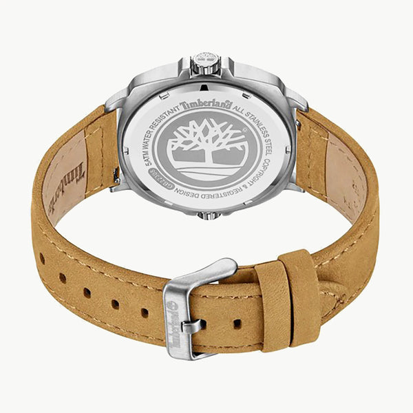 Timberland Men's Silver Stainless Steel Watch, Blue Dial | Tdwgb2230803 by i-watch