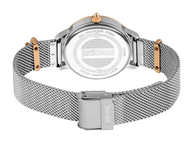 Just Cavalli Women's Silver Stainless Steel Watch, Silver Case | Jc1l126m0095 by i-watch