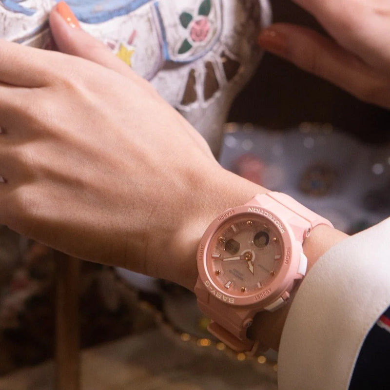 Bga-250-4adr Baby-G Watch - Vibrant Pink Sporty Timepiece For Adventurous Women by i-watch