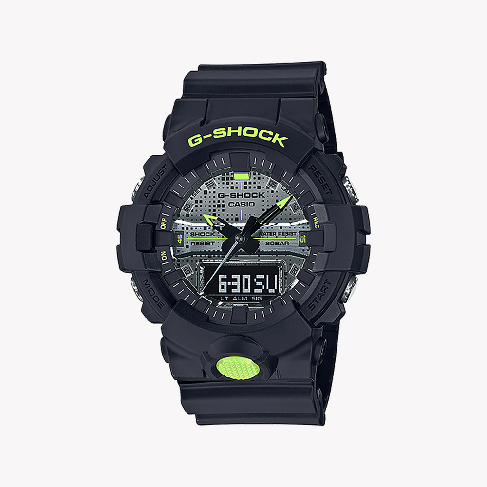Casio G-Shock Ga-800dc-1adr - Sporty Resilience Men's Watch In Striking Black by i-watch