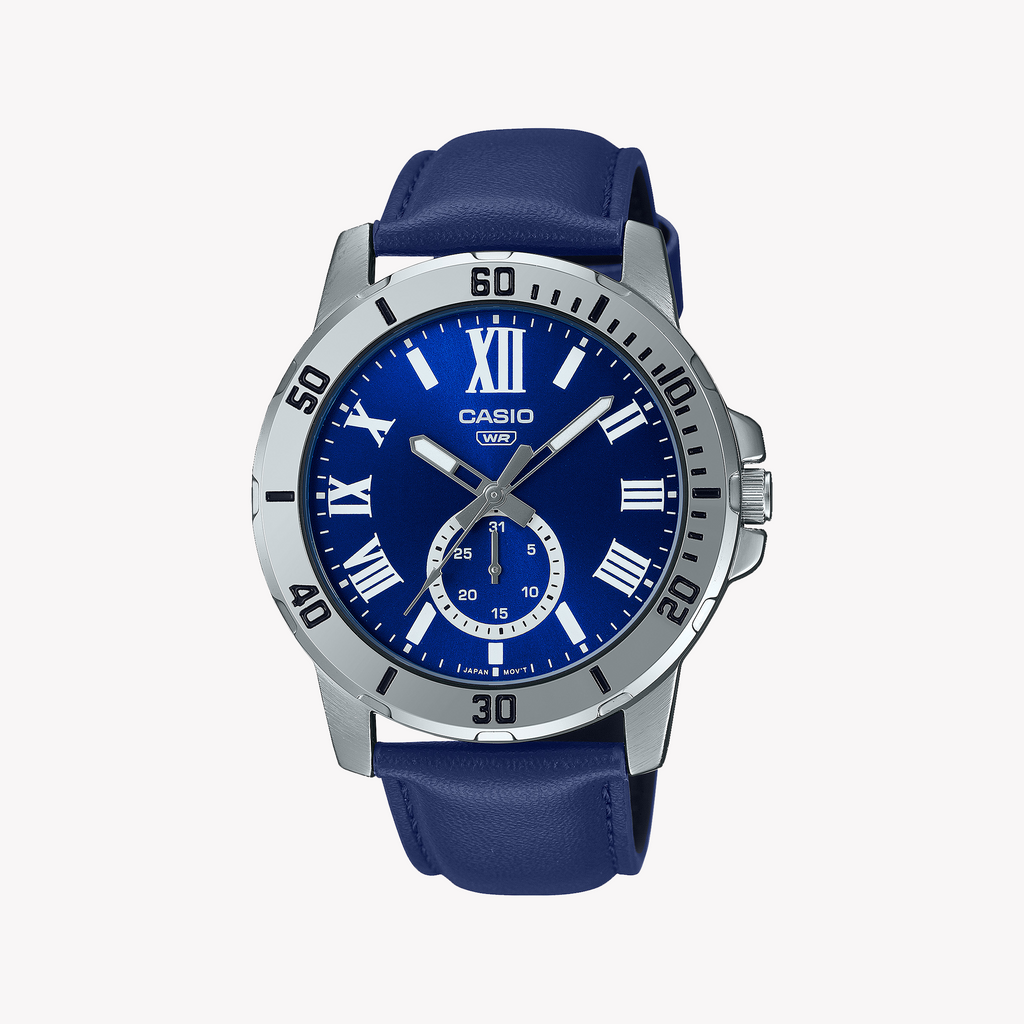 CASIO MTP-VD200L-2B BOLD CLASSIC - STYLISH ANALOG TIMEPIECE FOR MEN-i-Watch-2