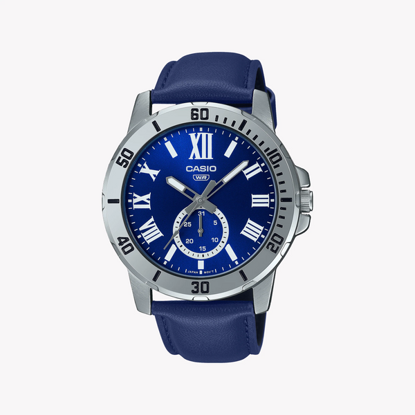 CASIO MTP-VD200L-2B BOLD CLASSIC - STYLISH ANALOG TIMEPIECE FOR MEN-i-Watch-2