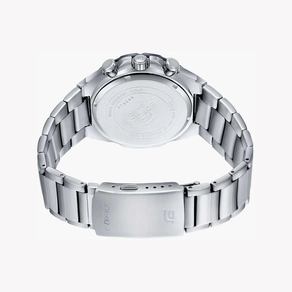 Edifice Men's Silver Stainless Steel, Black Dial | Efr-569db-1avudf by i-watch
