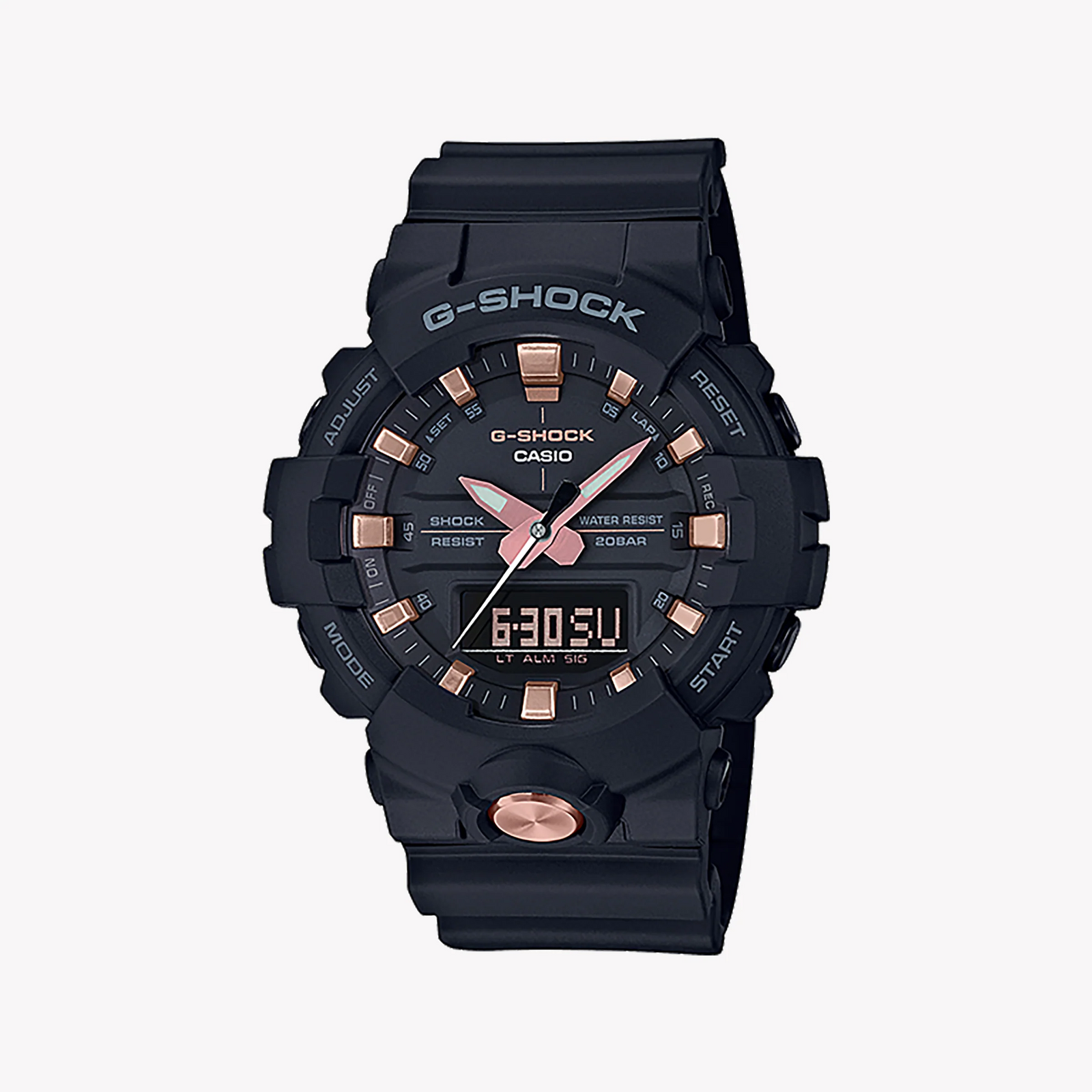 Casio G-Shock Ga-810b-1a4dr - Sporty Strength Series Men's Watch With Rugged Black Resin And Bold Digital Display by i-watch