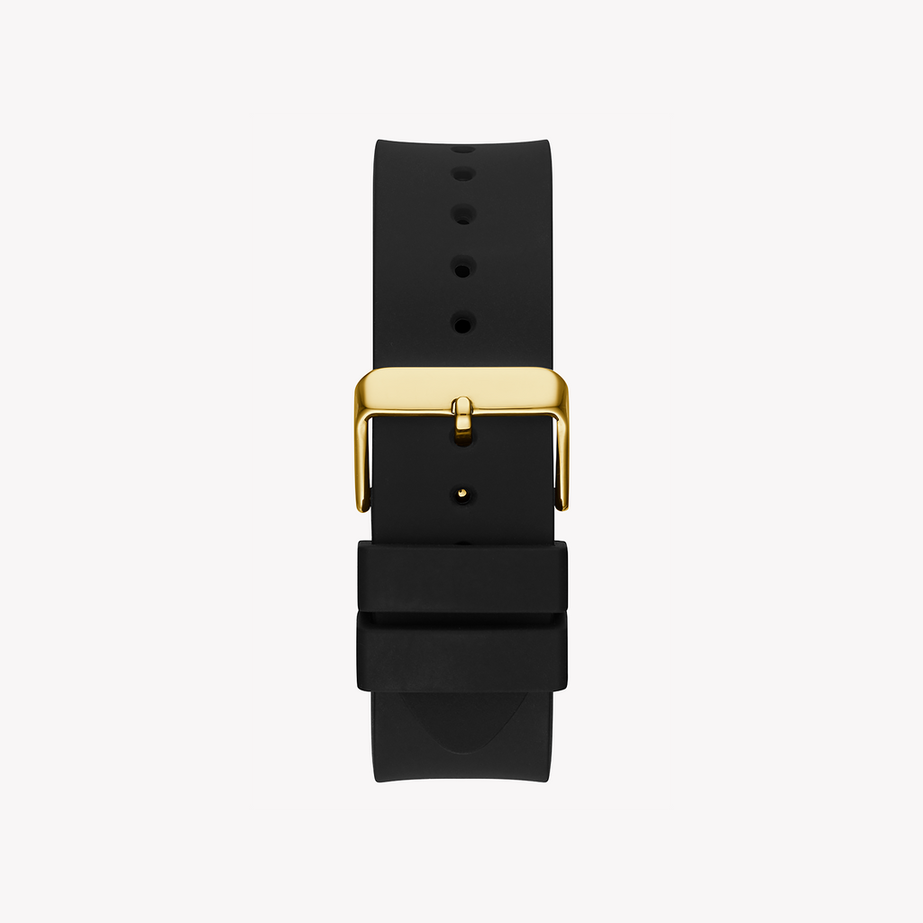 GUESS GW0208G2 BOLD LUXE - STRIKING GOLD & BLACK TIMEPIECE for Women with Sporty Silicon Band-i-Watch-3