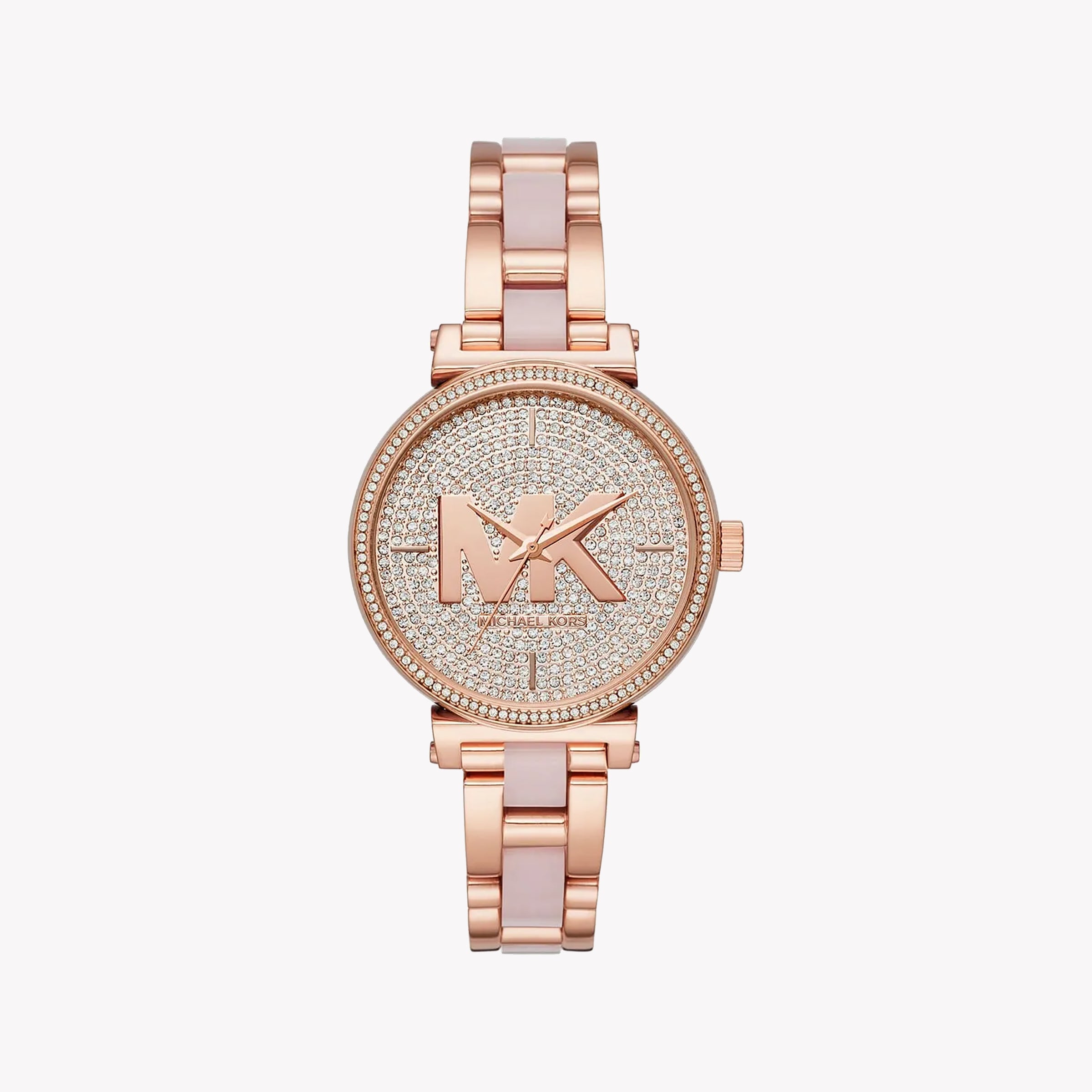 MICHAEL KORS MK4336 ROSE GOLD CHIC TIMEPIECE - ELEGANT MODERN WOMEN'S WATCH